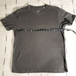 Heather gray Prana vneck basic t small